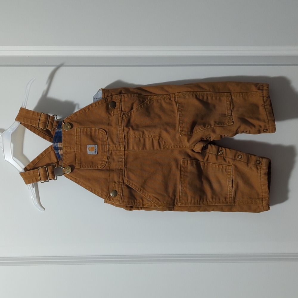 🎃Perfect Thanksgiving🦃 Carhartt kids boys overall size 6m